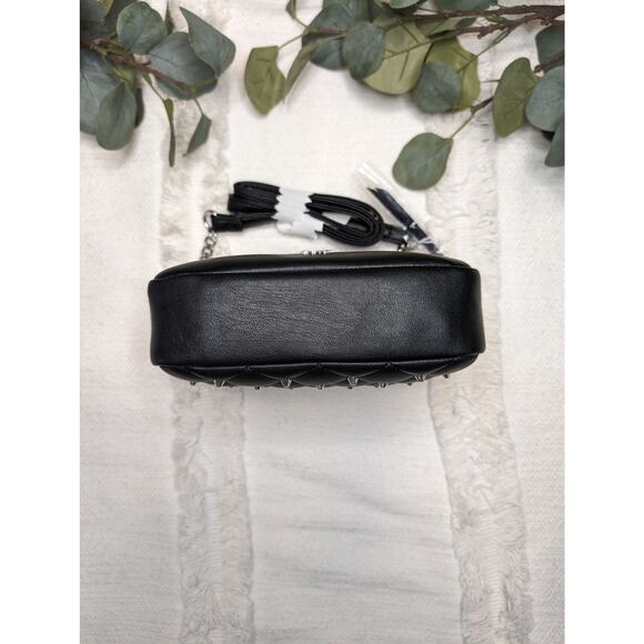 REBECCA MINKOFF Quilted Studded Crossbody in black - Picture 5 of 5